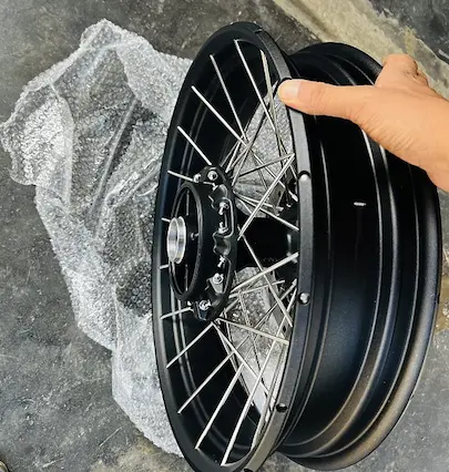 Royal Enfield Himalayan Tubeless tyre conversion price